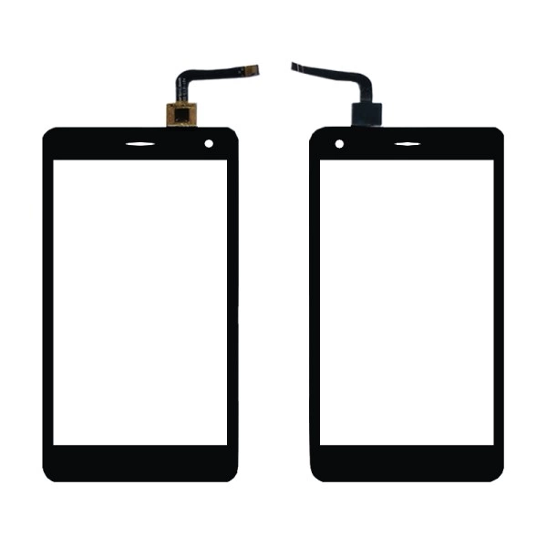 ZTE Blade L3 сенсор (тачскрин) черный 