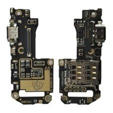 Vivo iQOO Neo 8 нижня плата з роз`ємом зарядки, мікрофоном та SIM-роз`ємом