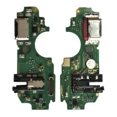 ZTE Blade A54 нижня плата з роз`ємом зарядки, навушників та мікрофоном