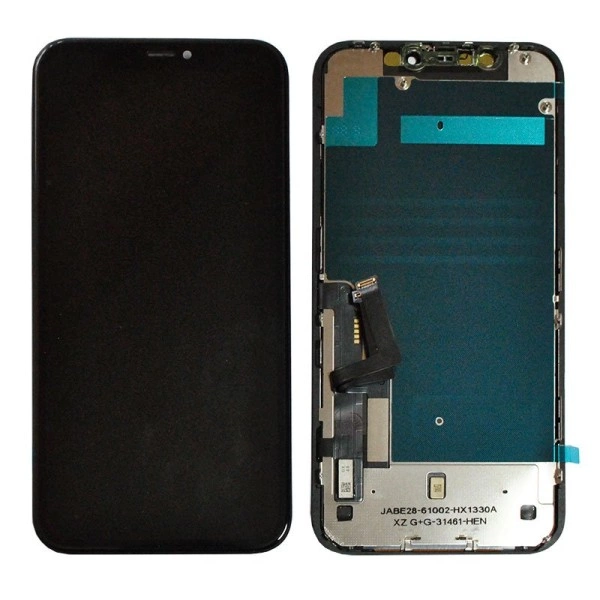 iPhone 11 дисплей (экран) и сенсор (тачскрин) черный TFT 