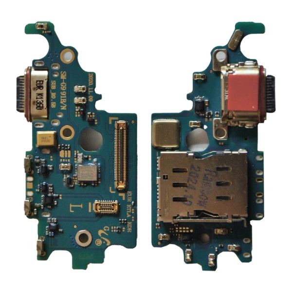 Samsung Galaxy S21 5G SM-G991 нижняя плата с разъёмом зарядки и микрофоном