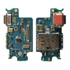 Samsung Galaxy S23 SM-S911 нижняя плата с разъёмом зарядки, микрофоном и SIM-коннектором