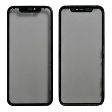 iPhone 11 скло для ремонту без OCA плівки з рамкою