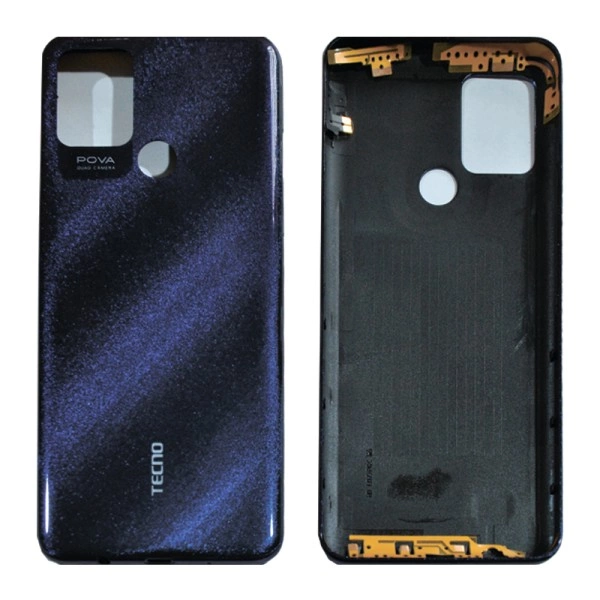 Tecno Pova (LD7) задняя крышка корпуса Magic Blue 