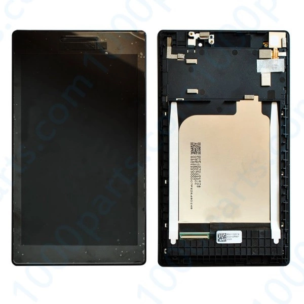 Lenovo TAB 2 A7-20F дисплей (экран) и сенсор (тачскрин) черный на рамке 