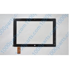 FPC-FC101JS124-03 сенсор (тачскрін) тип 2 чорний 275 * 167 мм 