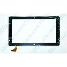 HN1054 FPC V1 сенсор (тачскрин) черный 